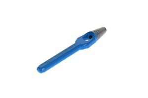 GEDORE Henkellocheisen für weiche Materialien, Ø 6 mm, Gummi Leder Dichtungen Stoff, rund, 110 mm lang, Stanzeisen