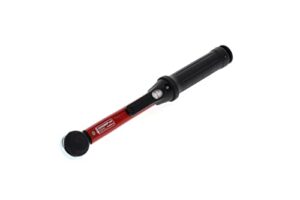 GEDORE red Drehmomentschlüssel für Links- und Rechtsgewinde, 1/4 Zoll, 5-25 Nm, Stahlrohr, Rot/Schwarz