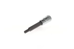 GEDORE Schraubendrehereinsatz Bit Innensechskant, lang, SW 4 mm, 1/4" 6,3 mm, Schraubenziehereinsatz, Werkzeug für Innensechskant-Schrauben