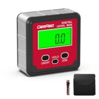 Digitales Winkelmessgerät mit LCD-Display und Magnetfuß für präzise Messungen von 0 bis 360 Grad