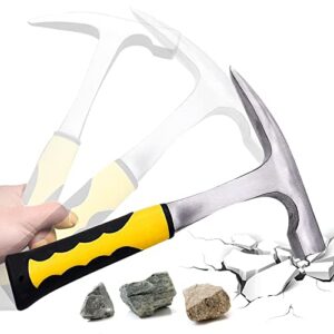 Geologischer Meißelhammer zum Erkunden von Fossilien und Geologie mit Spitzte Mund für geologische Untersuchungen