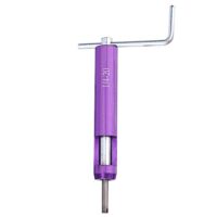 Gewindereparatursatz Kit 1/4-20UNC System für Innengewinde, 12-teiliges Schraubenhülsen-Kit zum Nachfädeln beschädigter Gewinde