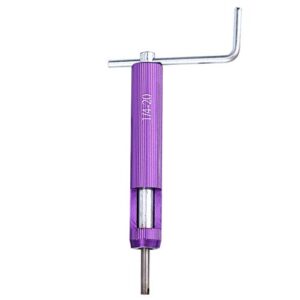 Gewindereparatursatz Kit 1/4-20UNC System für Innengewinde, 12-teiliges Schraubenhülsen-Kit zum Nachfädeln beschädigter Gewinde