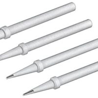 Goobay Lötspitze Set für Lötstation AP2, vier Ersatzlötspitzen aus hochwertigen Materialien, ideal für verschiedene Anwendungen im Elektronikbereich
