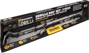 Gorilla Bar Set mit 3 Brecheisen in verschiedenen Größen für Heimwerker ideal