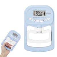 Griffkraft-Messgerät, digitales Hand Dynamometer mit LED Bildschirm und USB-Ladekabel für Messung der Griffkraft und Krafttest