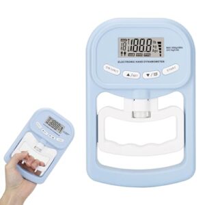 Griffkraft-Messgerät, digitales Hand Dynamometer mit LED Bildschirm und USB-Ladekabel für Messung der Griffkraft und Krafttest