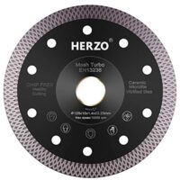 HERZO Diamant Trennscheibe 12,5 mm für Keramik und Fliesen. Hochwertige, präzise Schneideeigenschaften.