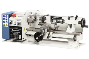 Leitspindeldrehmaschine für Heimwerker und Handwerker, Bernardo Hobby 350 VD, Spindelhub 90 mm, Umlaufdurchmesser über Bett 350 mm, Präzision und Effizienz bei der Verarbeitung von Holz und anderen Materialien