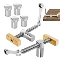 Holzbearbeitungszwingen aus rostfreiem Stahl, hochwertige Werkzeuge für zuverlässige und effektive Bearbeitung von Holz
