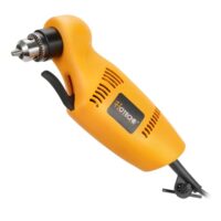 Hoteche 450W Winkelbohrmaschine - Leistungsstarker Bohrer mit variablen Geschwindigkeitsregler und VDE-Stecker für Holz und Metall