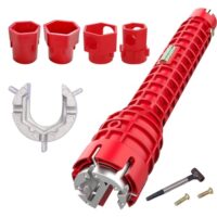 Multifunktionales Armaturenwerkzeug mit 13 Funktionen, ideal für Wasserinstallationen und Sanitär