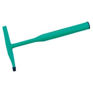 Schlackenhammer, Metall, für Schweißarbeiten, lackiert, zum entfernen von Schlackrästen und anderen Rückständen