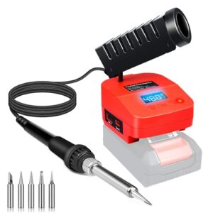 Kabelloser Lötkolben für Einhell 18V PXC Power X-Change Akku, Schnelles Aufheizen und kabellose Bedienung, idealer Werkzeug für Heimwerker und Elektronikreparaturen