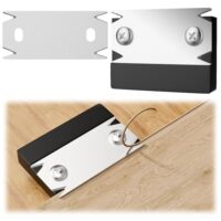 Kantenhobel aus Metall für Holzbearbeitung, Handhobel mit Ersatzklinge für PVC und ABS Materialien