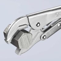 KNIPEX Gripzange verzinkt 250 mm, sicherer Greifer für Rund-, Profil- und Flachmaterial in Werkstatt oder professionellen Einsatz