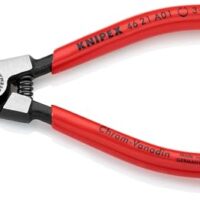 KNIPEX Sicherungsringzange für Außenringe auf Wellen mit Kunststoff überzogen, schwarz atramentiert 125 mm
