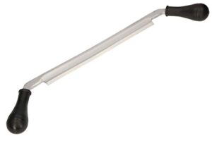 KOTARBAU Zugmesser 530mm, professionelles Wagnermesser für Holzbearbeitung, geschmierte Klinge und stabile Konstruktion