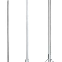 KWB 3-teiliger Farb- und Lackrührersatz für Bohrmaschinen, Mischen von Lacken und Farben, Verzinkt, verschiedene Schaftarten, ideal für Dispersions- und Wandfarbe, leichten Mörtel, Lacke und Lasuren