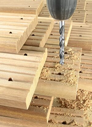 Hochwertiger Hartholzbohrer mit hoher Standzeit und präziser Bohrung für Hart- und Weichholz, Spanplatten, Gipskarton und Kunststoff