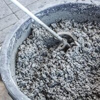 Robuster Beton- und Mörtel-Mischer für Bohrmaschinen, korrosionsbeständig, 7-10 Liter-Gebinde, Made in Germany