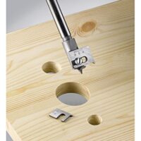 Zentrumbohrer für Holz, Metall und andere Materialien - präzises Bohren mit stufenloser Einstellung