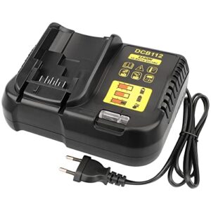 Leistungsstarkes Ersatzladegerät für DeWalt Li-Ion 18V-60V Batterien, schnelle und effiziente Aufladung, kompatibel mit verschiedenen Modellen