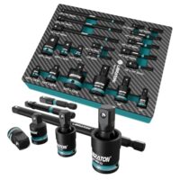 Steckschlüssel-Adapterset 20-teilig mit Cr-V-Materialien, hochwertige Qualität und lange Haltbarkeit, für Autoreparatur und Werkstattbedarf