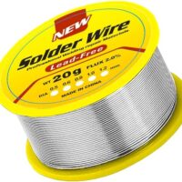 Bleifreier Lötzinn mit Kolophoniumkern und Flussmittel, 20g Solder Wire für Reparaturen und Heimwerker-Arbeiten an Elektronischen Komponenten