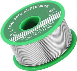 Lötzinn 0,6mm, Bleifreier Lötspule für Soldering der Reparatur von elektronischen und elektrischen Komponenten