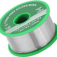 Hochwertiger bleifreier Lötzinn mit Kolophoniumkern für Reparaturen und Heimwerker. Einfach zu lichten, wirtschaftlich und sicher.