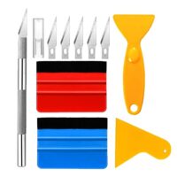 Folierungs Werkzeug Satz, 10 Stück Rakel Set für Folierung, Fensterfolien und Auto Folien