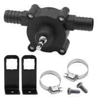 Majome Tragbare Mini-Elektrobohrpumpe, handbetriebene Wasserpumpe mit Dieselmotor für Öl und Flüssigkeiten, schnell arbeitend, perfekt für Haus, Garten und Outdoor