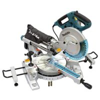 Makita LS1018LN Kapp und Gehrungszugsäge, Holzbearbeitungsarbeiten, Schnittleistung, Laserlinie, Arbeitstisch, Sägekopf