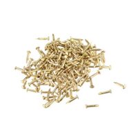 500 Stück Kleine Messingnägel 1x8mm(DxL) für Holz DIY Dekorative Bilder Boxen Haushaltszubehör
