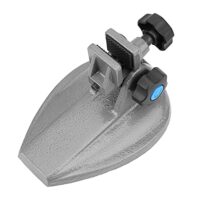 Mikrometerständer mit doppelter Rutschfester Klemmplatte für Mikrometer bis 4 Zoll (100 mm) - Ideal für Messungen und Kalibrierung