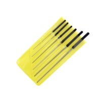 Modelcraft 6 Schneid-Reibahlen in verschiedenen Größen von 0,6 mm bis 2,0 mm für das Ausmessen und Endbearbeiten von Löchern in Modellen