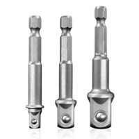 Stecknuss Adapter 1/4 Zoll SAE Sechskantschaft für Akku Bohrschrauber und Treiber