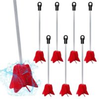 Farbrührer Set mit 14 Stücken, 30,5 cm lang, wiederverwendbar für Bohrer und Mischer