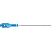Hochwertige Feile für grobe Zerspanung und Schruppen, runde Form für Radien und Profile mit Innenradien geeignet, umlaufender Kreuzhieb H1, inkl. Ergonomie-Feilenheft