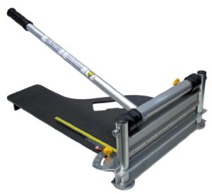qteck Laminatschneider LC325 mit Lineal, Schnittbreite bis zu 325mm, ideal für Heimwerker