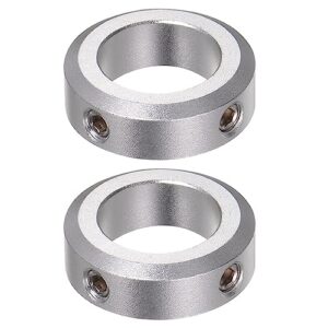 Zwei hochwertige Stellringe mit 20mm Bohrung und 32mm Außendurchmesser aus 6061 Aluminium-Legierung für die Montage von Rad, Schubkarre, Axle und Getriebe.