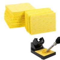 Reinigungsschwamm für Lötkolben, Lötschwamm, 30 Stück, ideal für Werkbänke und Werkstätten