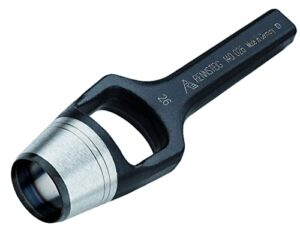 Rennsteig Henkellocheisen, Locheisen (Loch-Ø 40 mm, DIN 7200 A, 190 mm) für Heimwerker und Handwerkeraufgaben