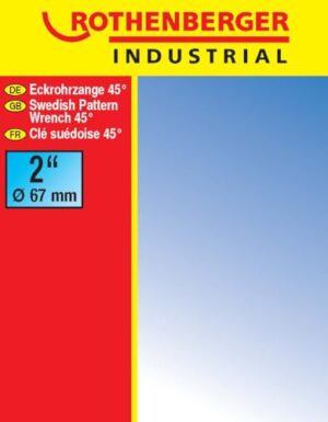 Rothenberger Industrial Eckrohrzange 45° | Ø 2