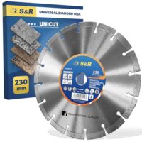 Diamanttrennscheibe zum Trennen von Baumaterialien, Beton, Naturstein, Stein, Ziegel, Mauerwerk und Gestein