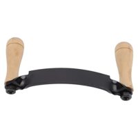 Ziehmesser für Holzbearbeitung, Wolframstahlklinge mit HRC 30, ergonomischer Holzgriff, langlebig und präzise