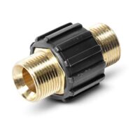 Schlauchverbinder mit M22 Gewinde für Hochdruckschläuche von Kärcher und Kränzle - Made in Germany