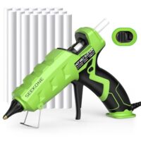 Klebepistole mit Dual-Power-Funktion und 20 Klebestiften für schnelle Reparaturen in Haus, Büro und Kunsthandwerk