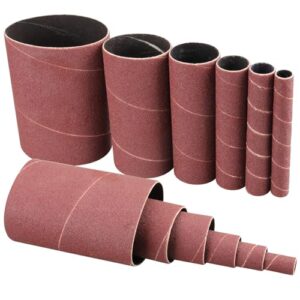 12 Stück 114mm Schleifhülsen für Exzenterschleife, Körnung 120, verschiedene Durchmesser